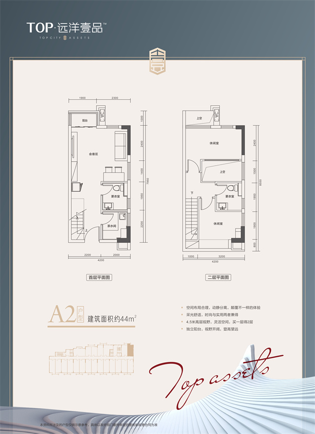 沙田红本公寓远洋壹品户型图