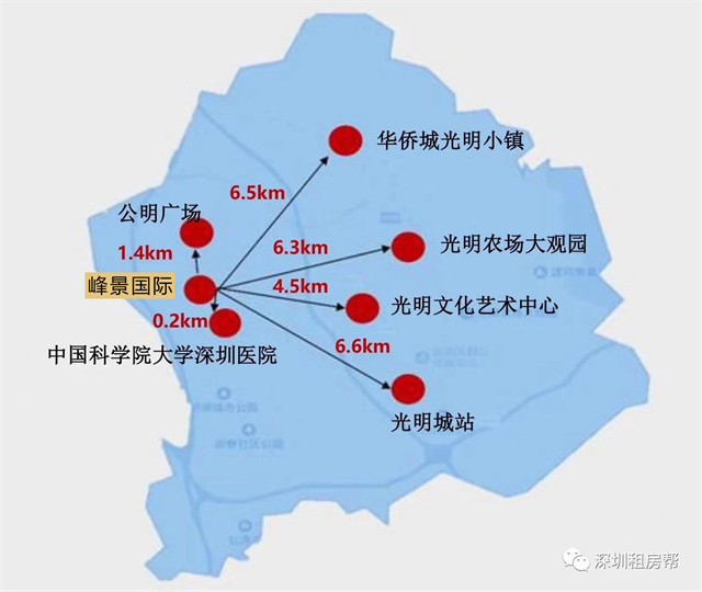 光明红本公寓峰景国际